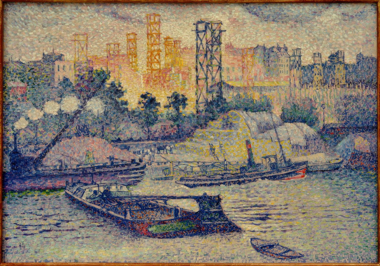 Quai de Passy von Henri Edmond Cross