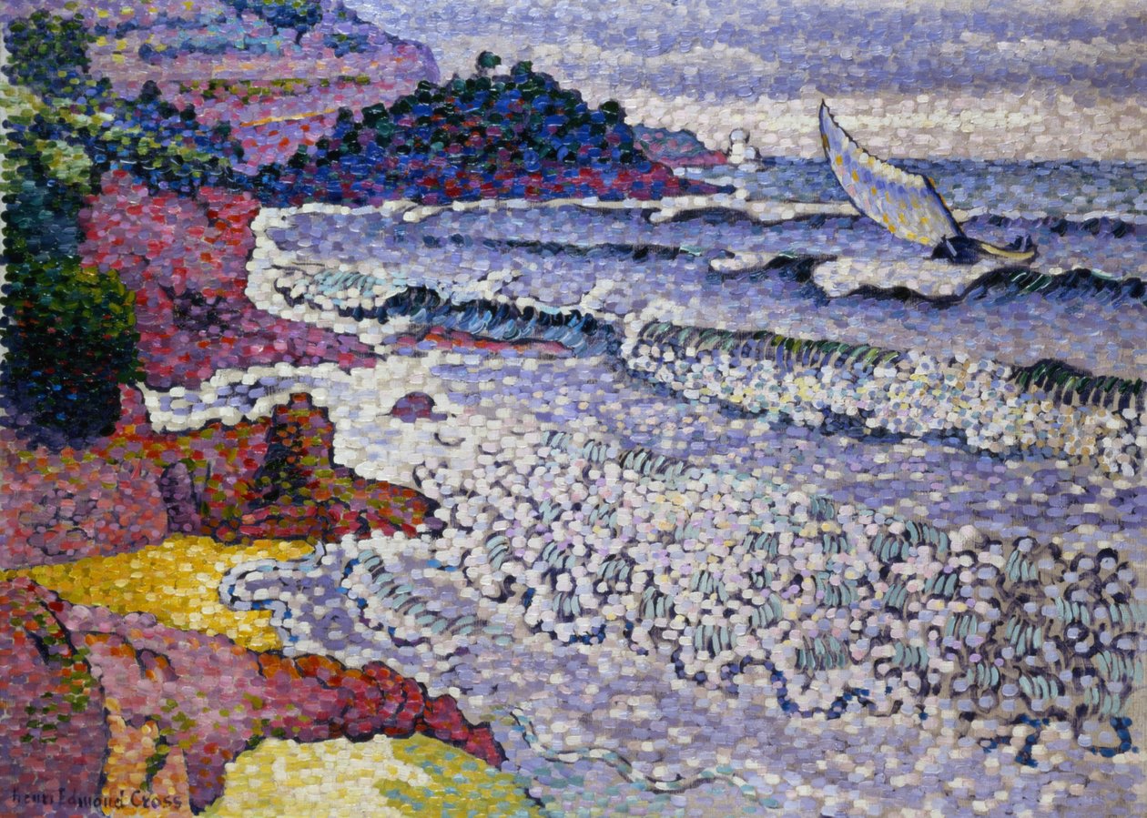 Das stürmische Meer, 1902-3 von Henri Edmond Cross