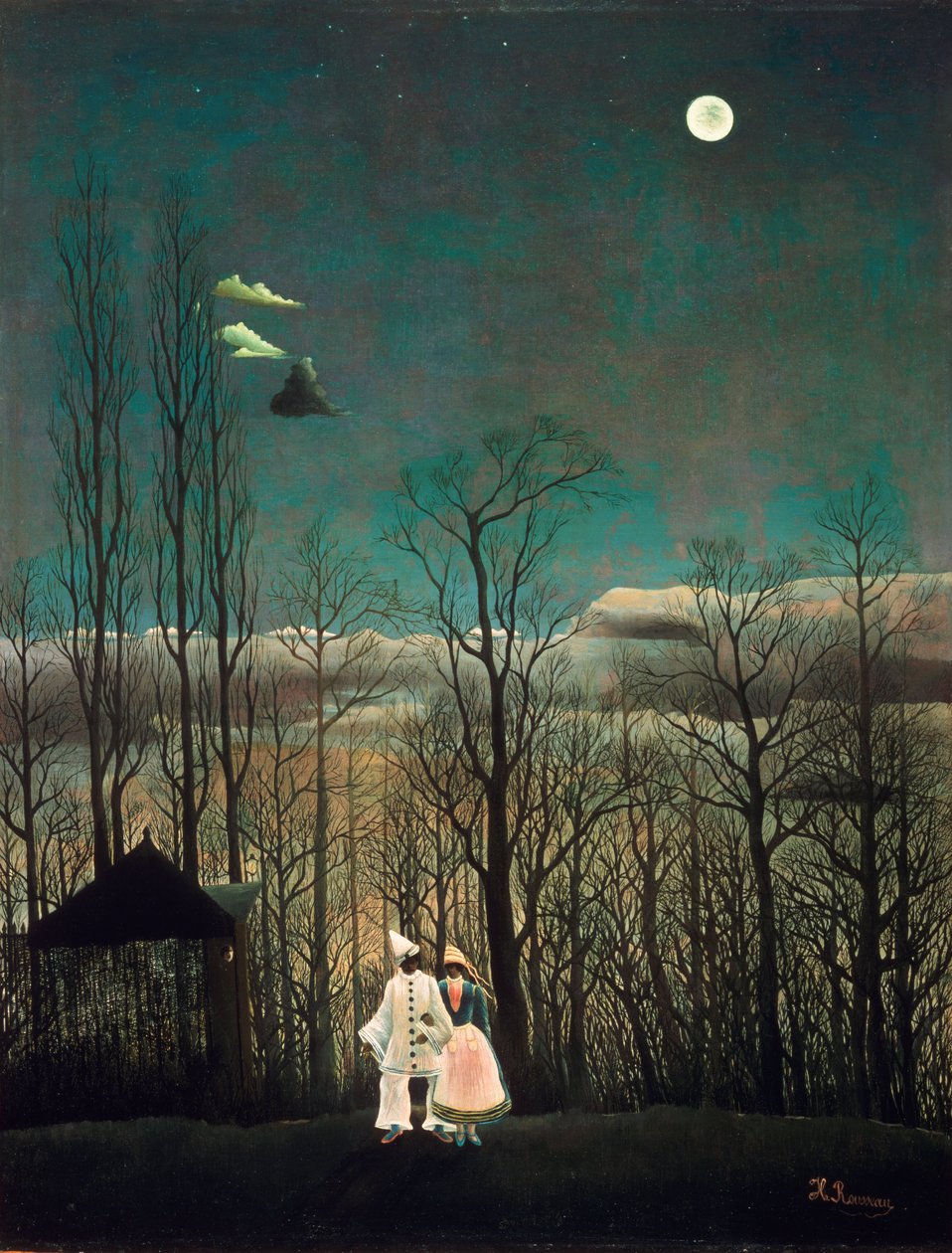 Karnevalsabend von Henri Emilien Rousseau