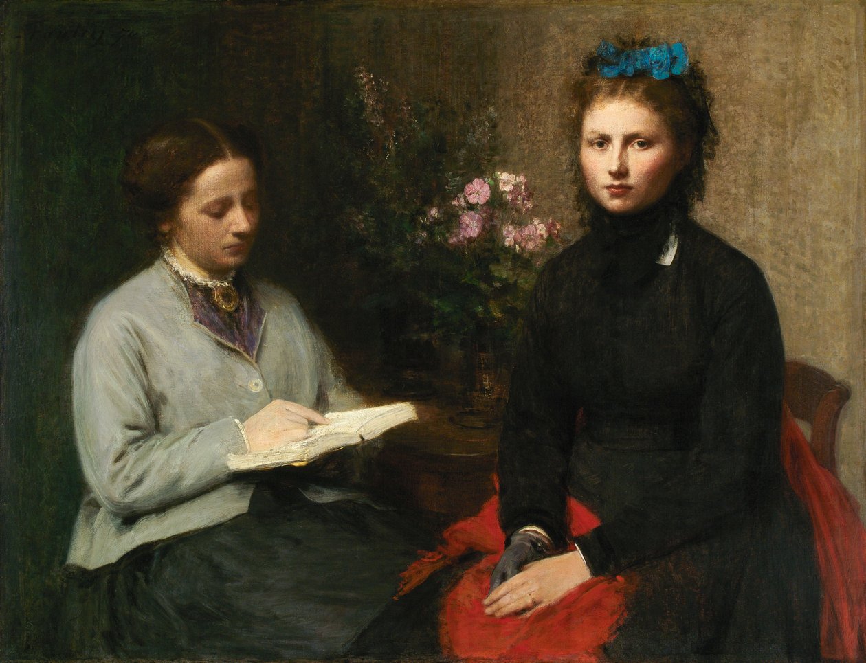 Das Lesen von Ignace Henri Jean Fantin Latour