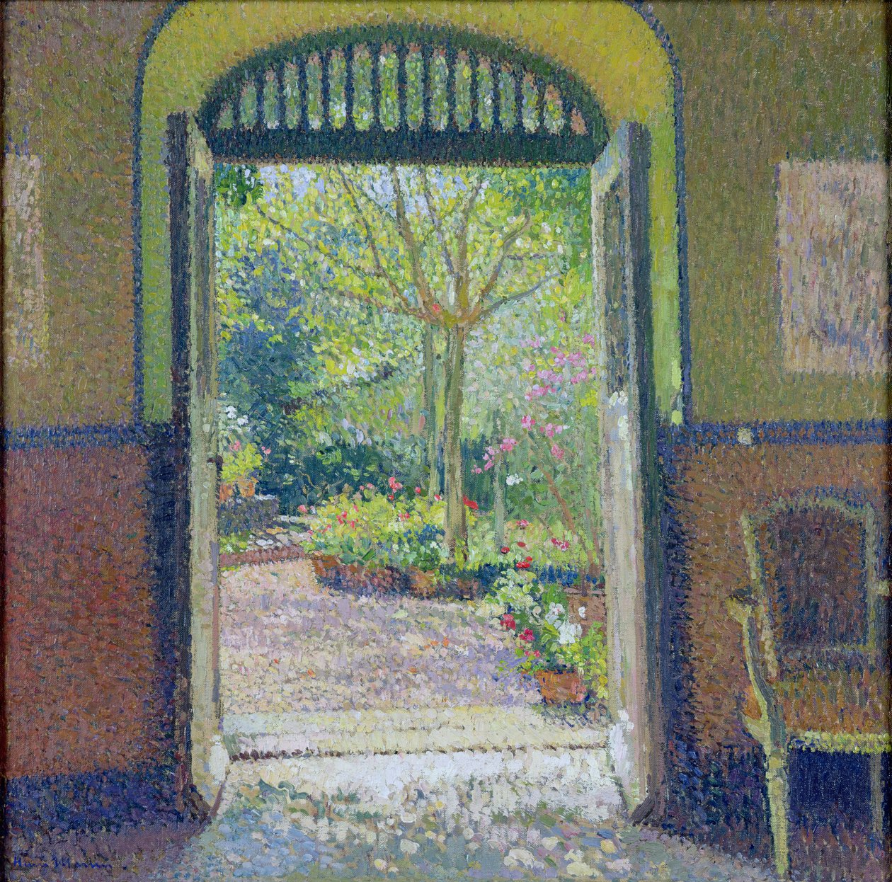 Ein Garten im Sonnenschein von Henri Martin