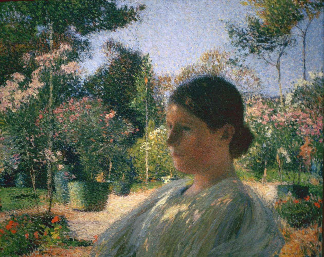 Im Garten, 1904 von Henri Martin