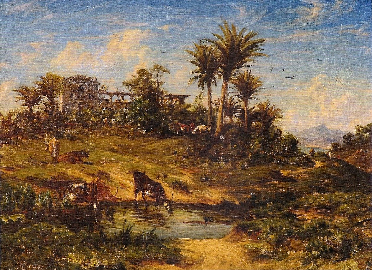 Landschaft von Henri Nicolas Vinet