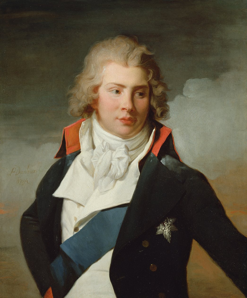 Porträt von Prinz Augustus Frederick von Henri Pierre Danloux