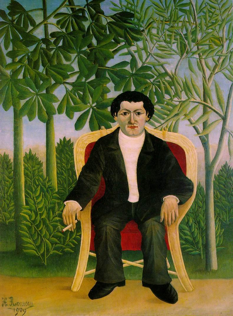 Porträt von Joseph Brummer von Henri Rousseau