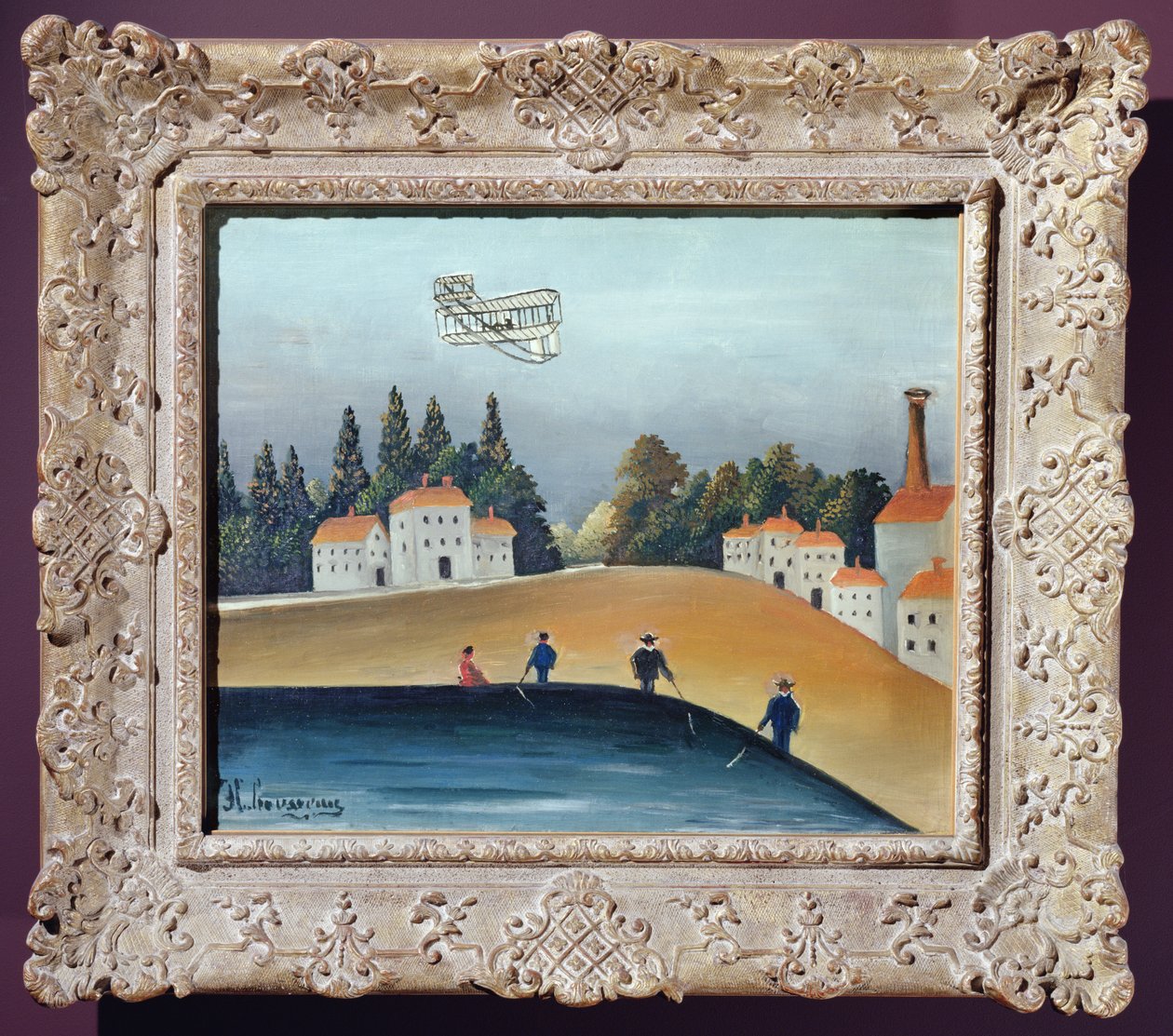 Die Angler, ca. 1908-09 von Henri Rousseau