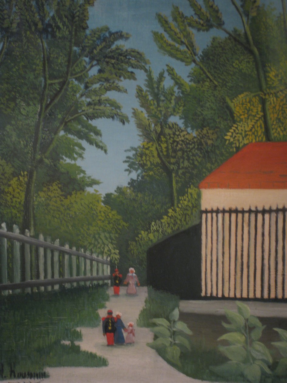 Blick auf den Montsouris-Park von Henri Rousseau