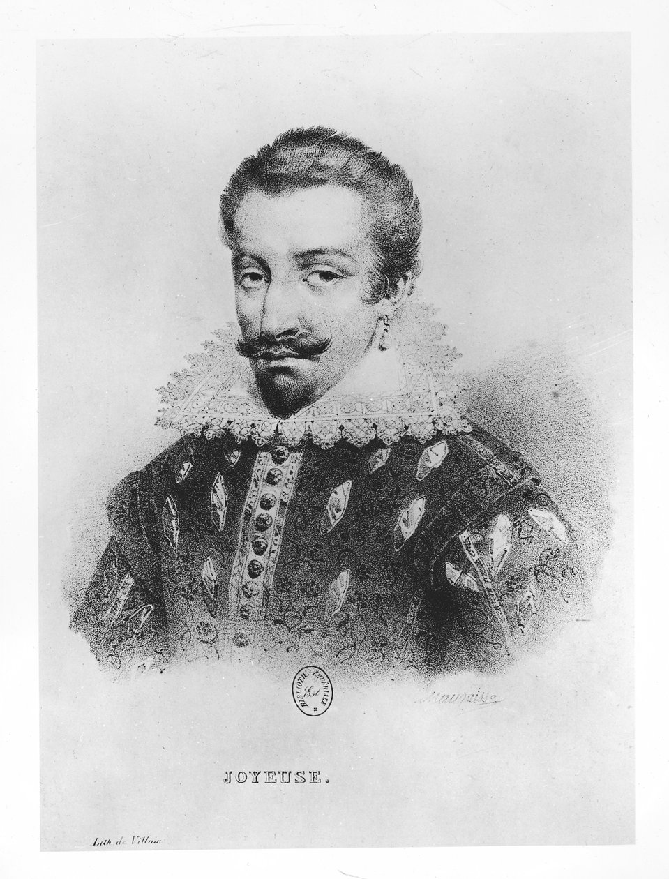 Anne, Herzog von Joyeuse von Henri Villain