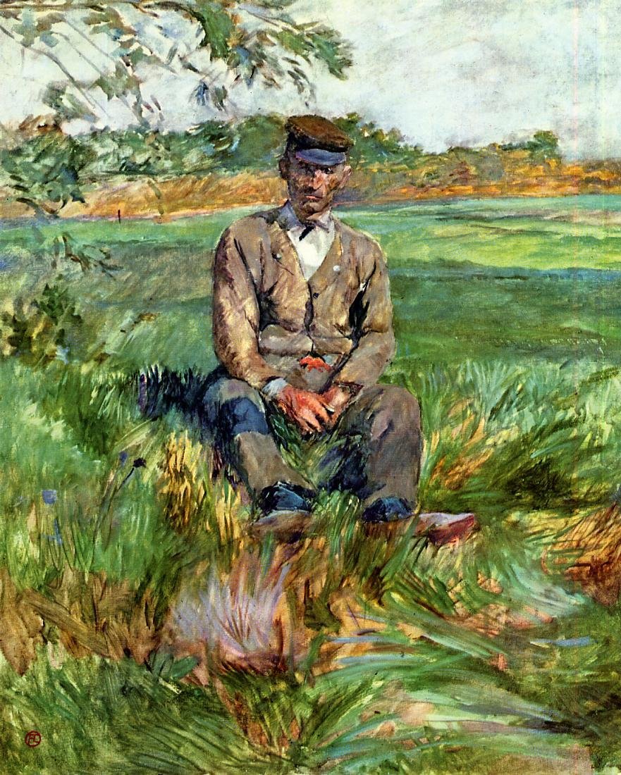 Ein Arbeiter in Celeyran von Henri de Toulouse Lautrec