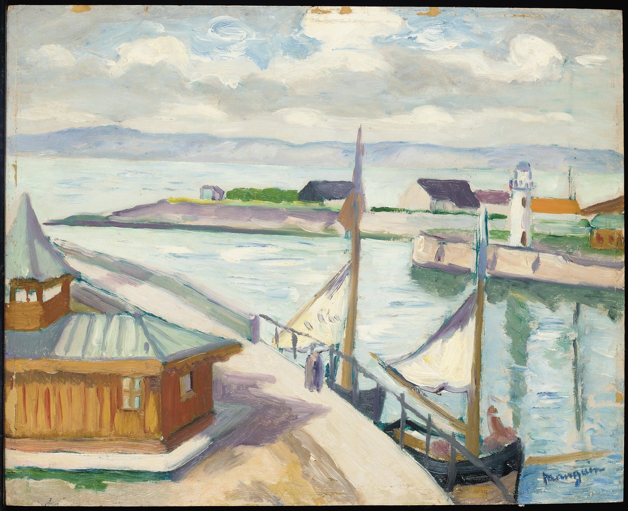 Honfleur von Henri Charles Manguin