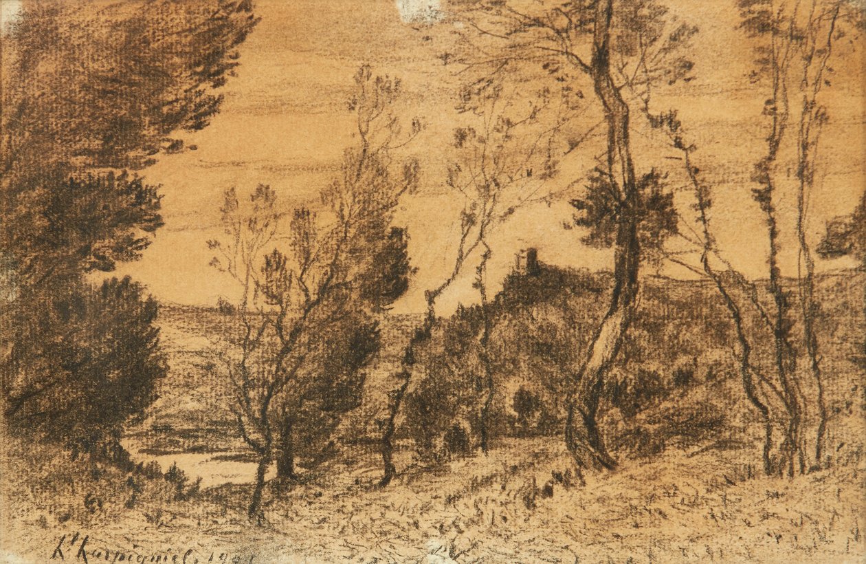 La Futaie von Henri Joseph Harpignies