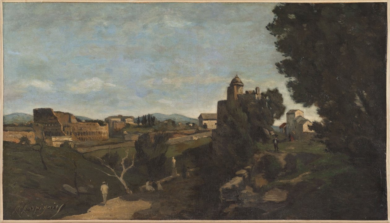 Das Kolosseum in Rom, ca. 1878 von Henri Joseph Harpignies