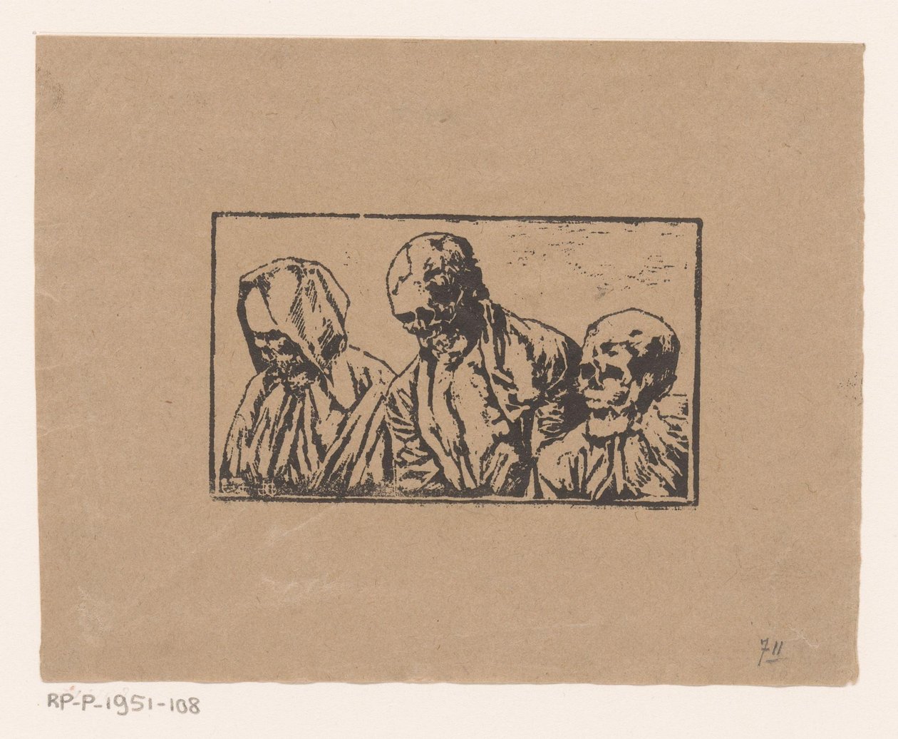 Drei Tote von Henri Charles Guérard