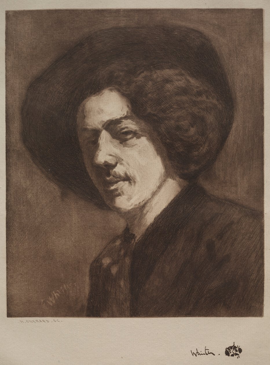 James McNeil Whistler von Henri Charles Guérard