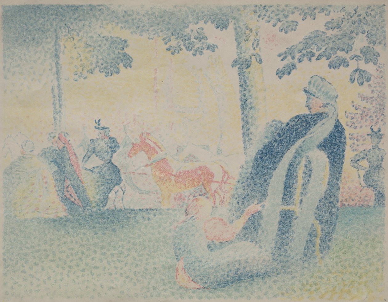 Im Park von Henri Edmond Cross