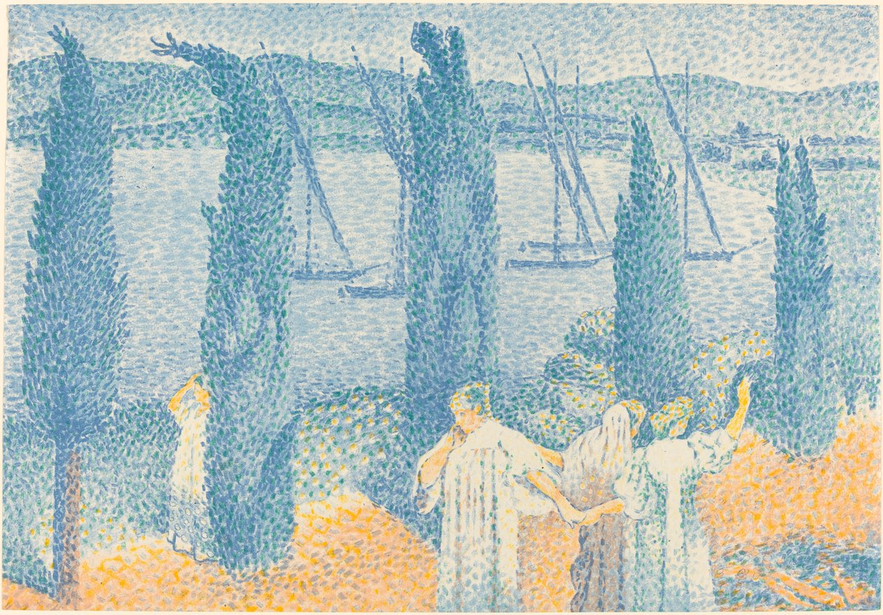 Der Spaziergang von Henri Edmond Cross