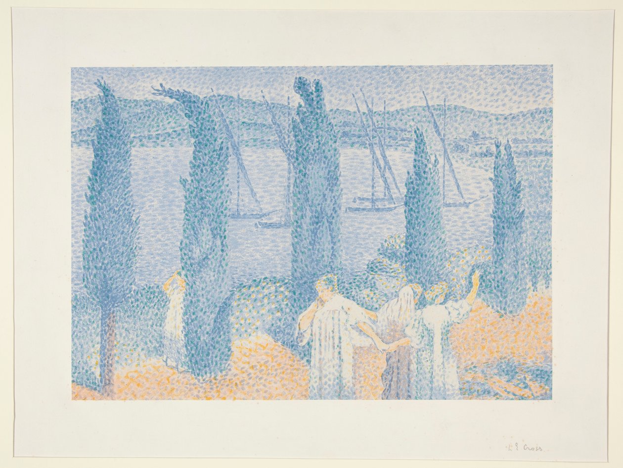 Der Spaziergang von Henri Edmond Cross
