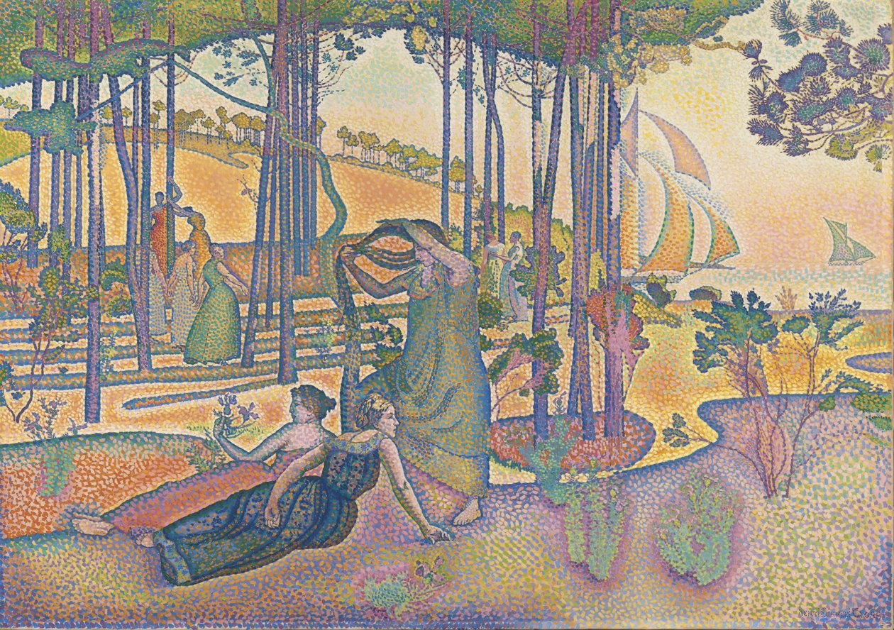 Die Abendluft von Henri Edmond Cross