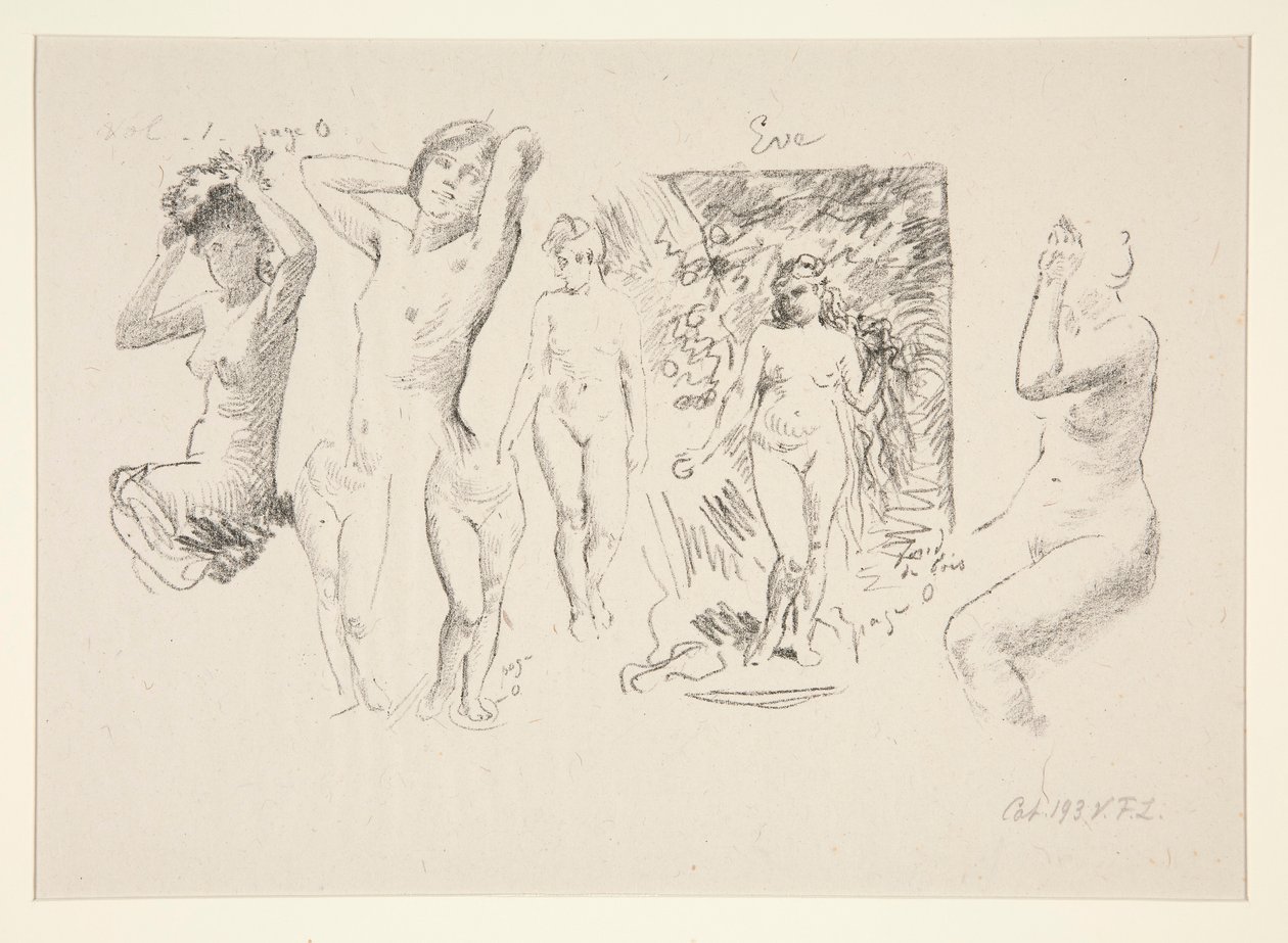 Blatt von Ignace Henri Jean Fantin Latour