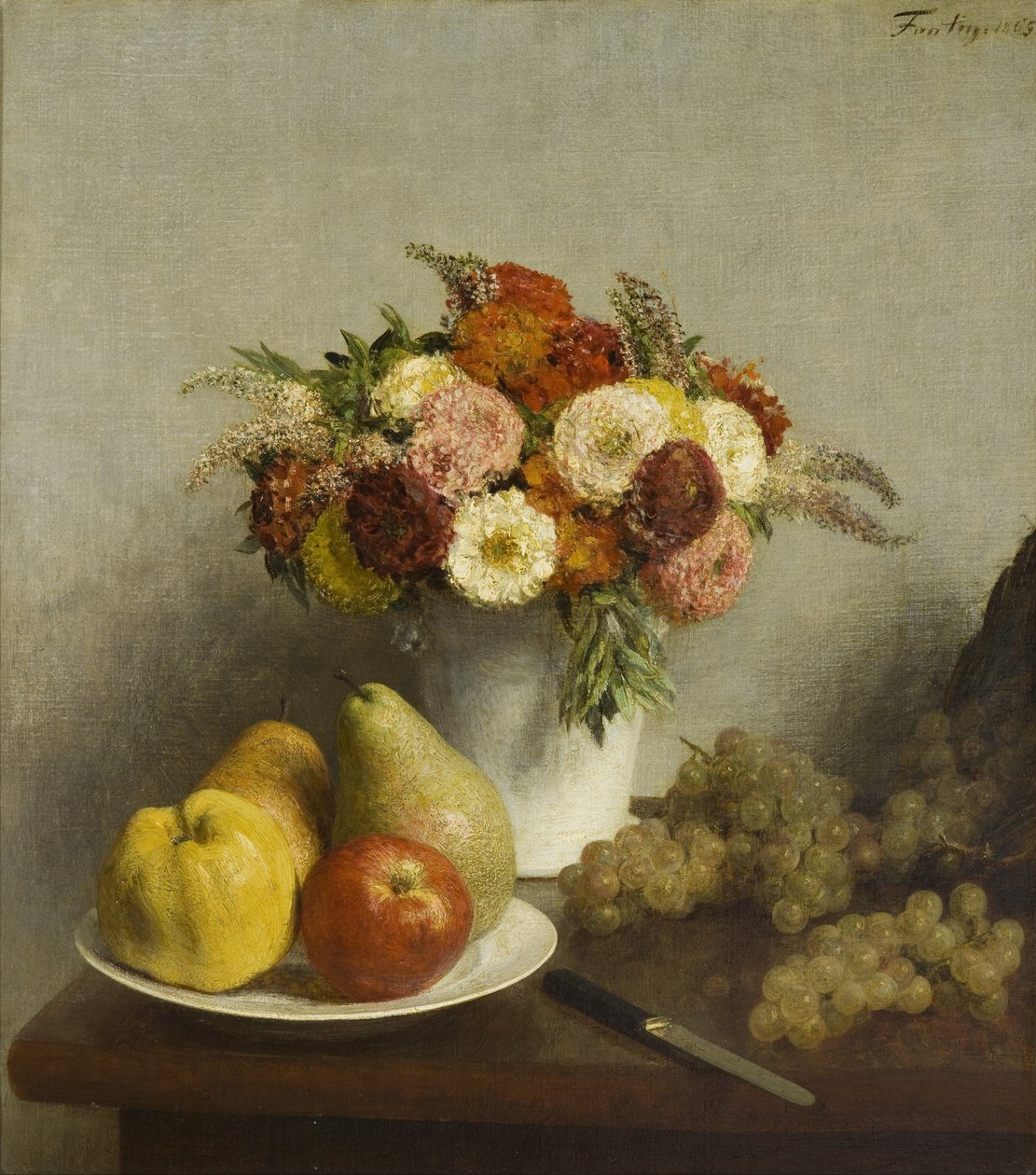 Blumen und Früchte von Henri Fantin Latour