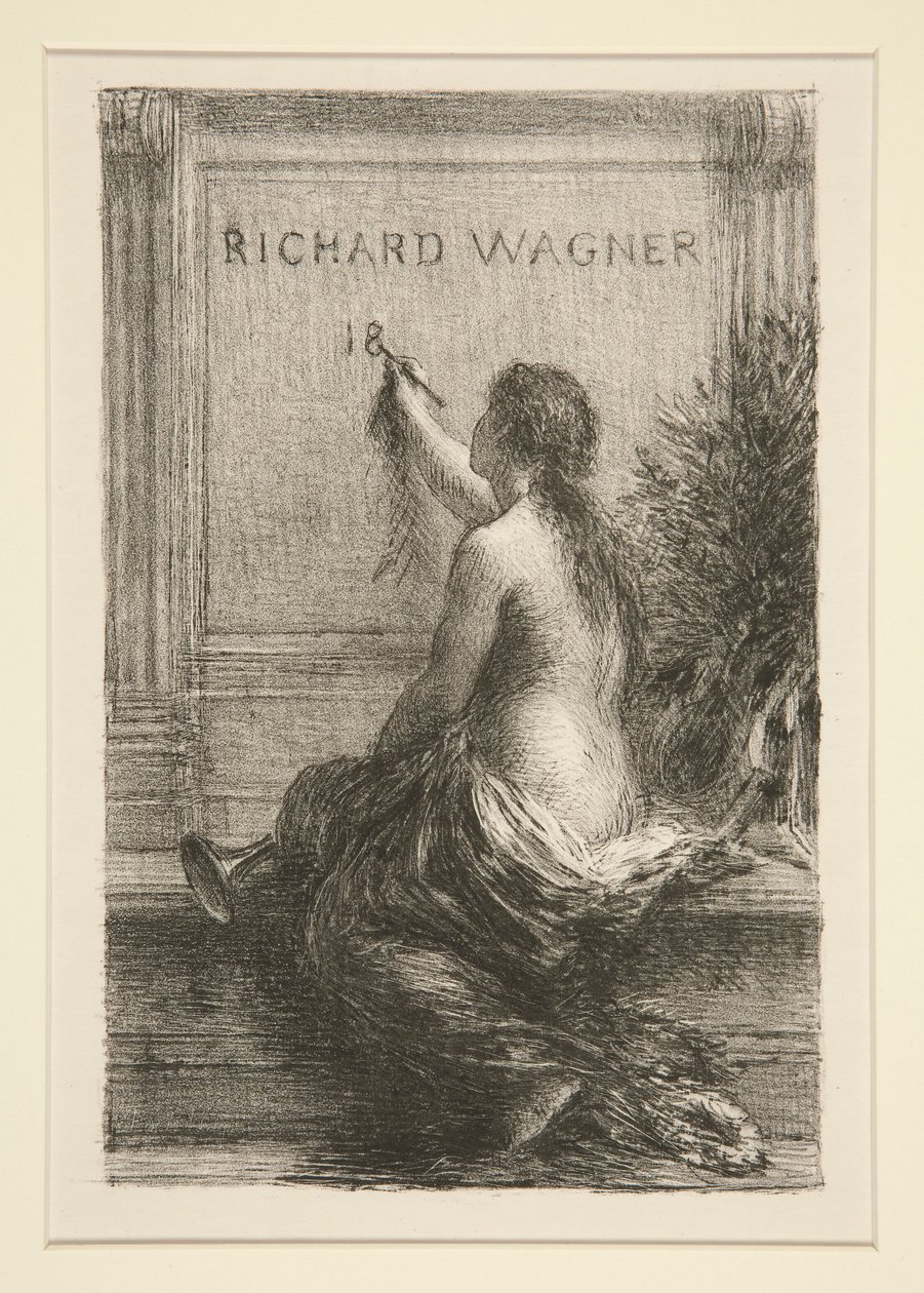 Unsterblichkeit von Ignace Henri Jean Fantin Latour