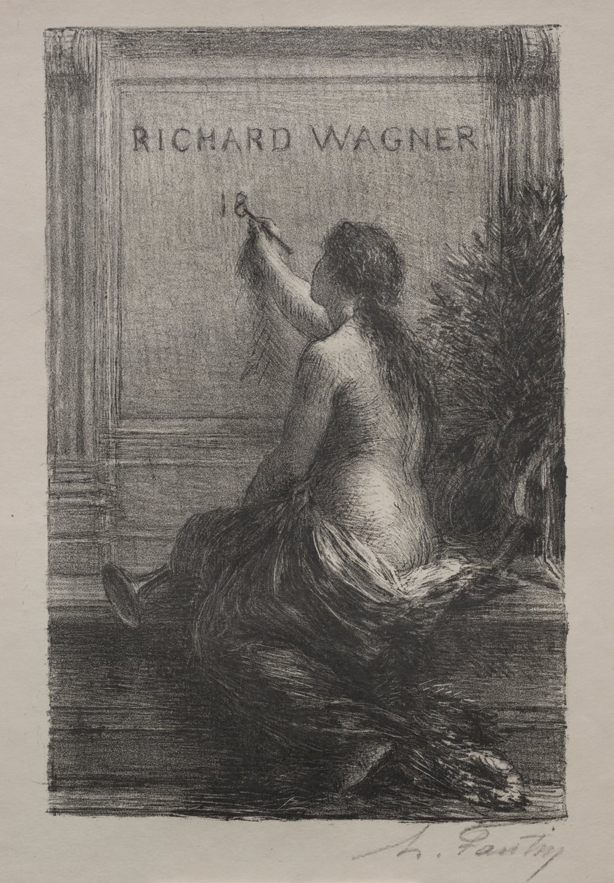 Unsterblichkeit von Ignace Henri Jean Fantin Latour