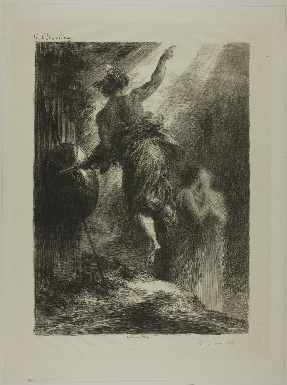 Italien! von Ignace Henri Jean Fantin Latour