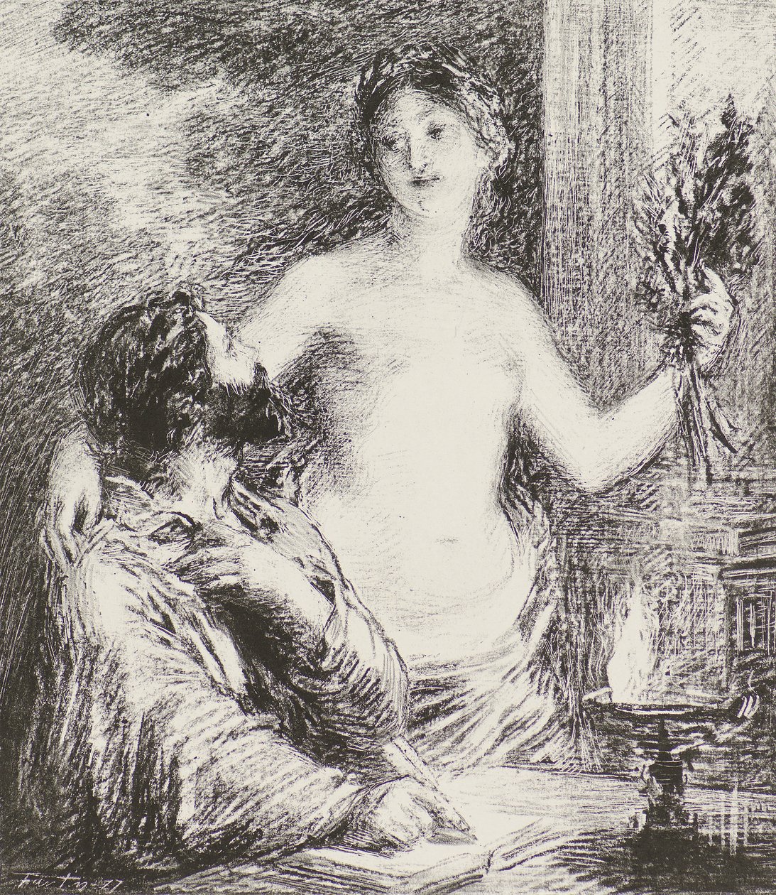 Der Musiker von Ignace Henri Jean Fantin Latour