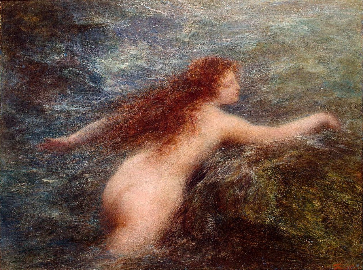 Naiade, ca. 1896 von Ignace Henri Jean Fantin Latour