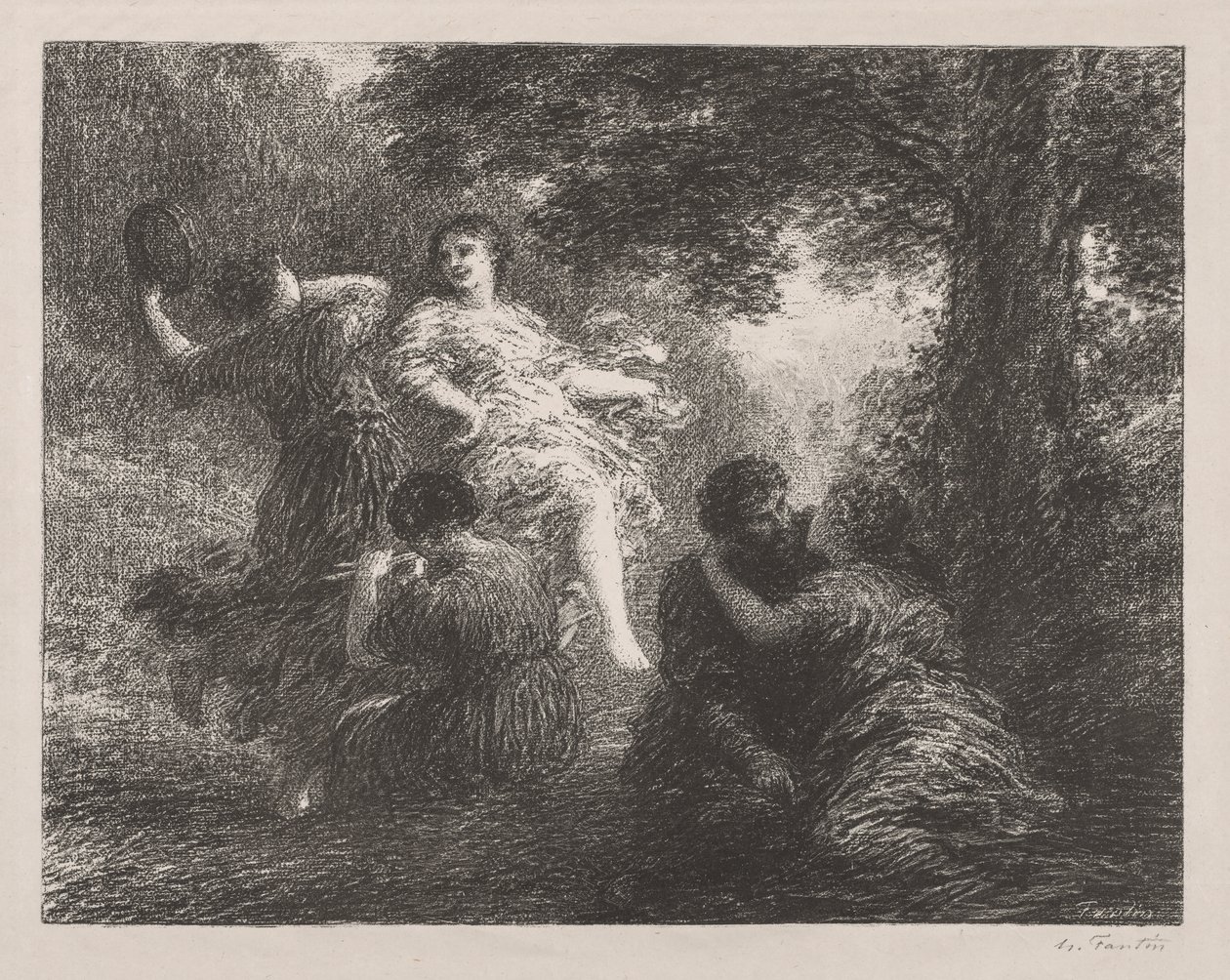 Pastorale von Ignace Henri Jean Fantin Latour