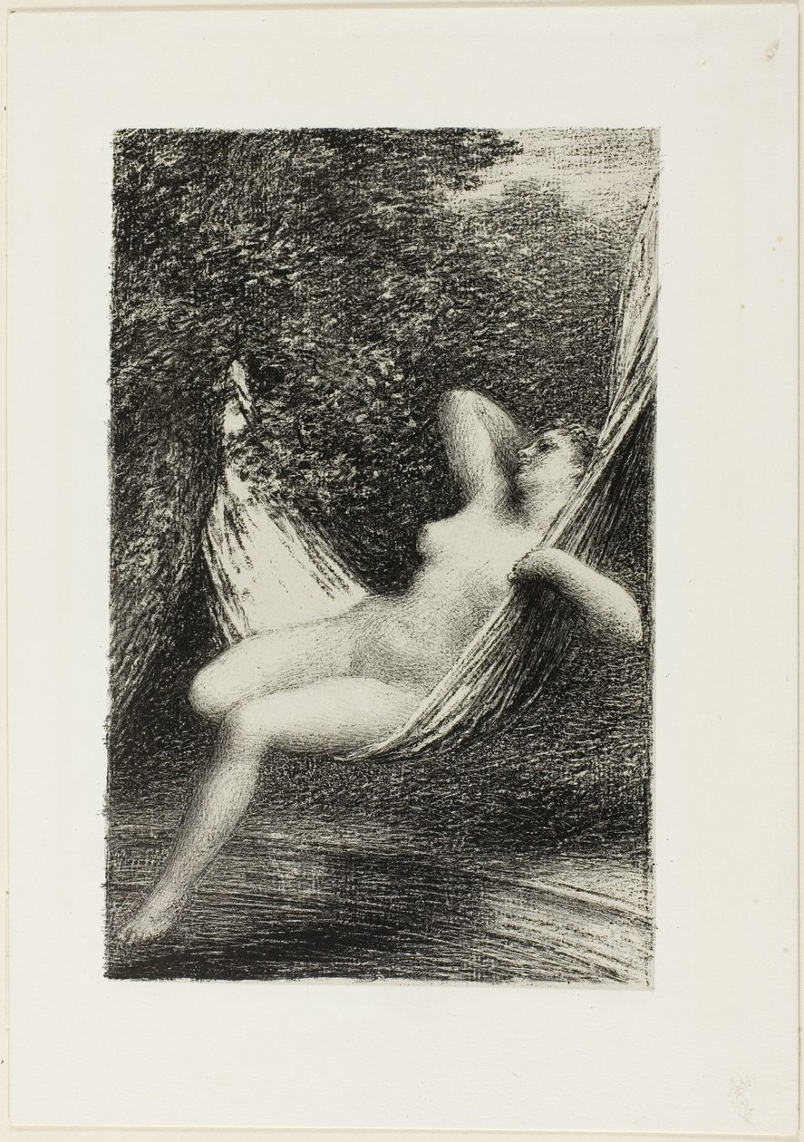 Sara die Badende von Ignace Henri Jean Fantin Latour