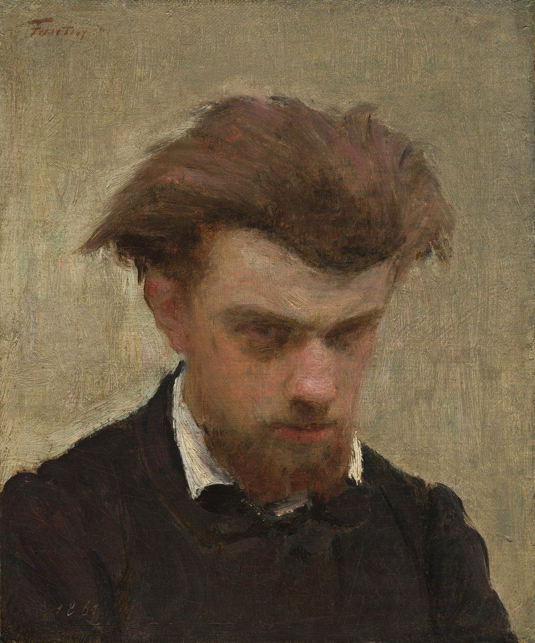 Selbstporträt von Ignace Henri Jean Fantin Latour