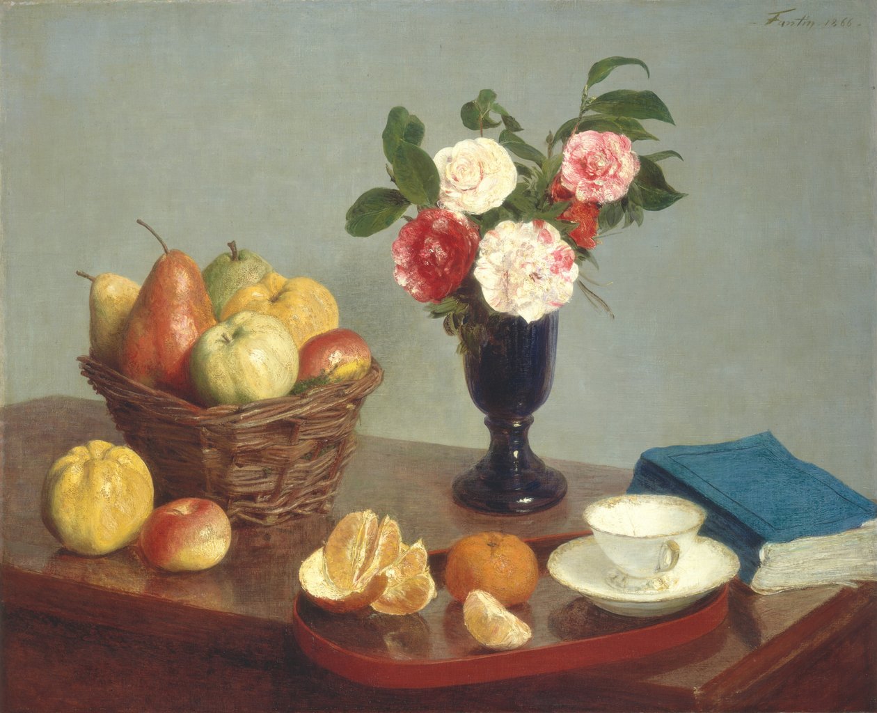 Stillleben von Ignace Henri Jean Fantin Latour