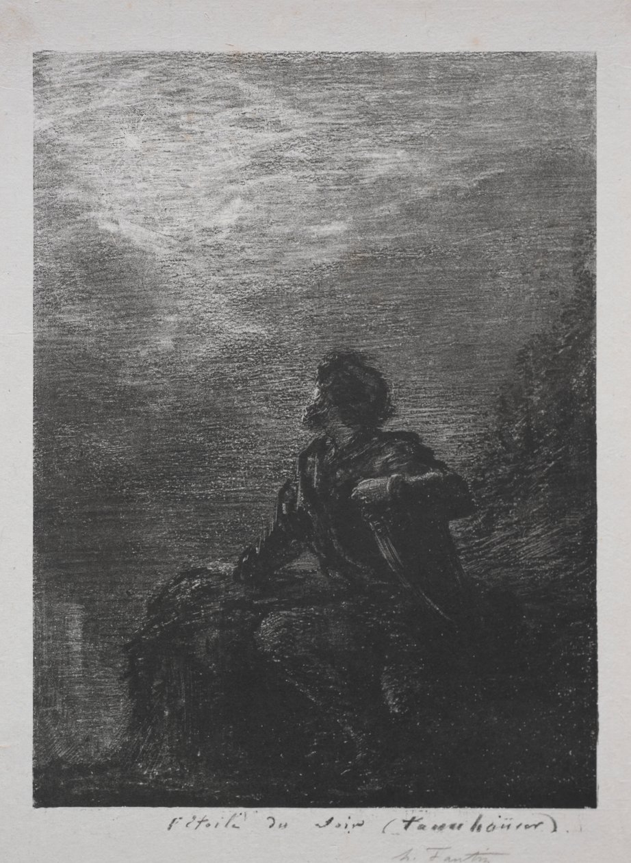Der Abendstern von Ignace Henri Jean Fantin Latour