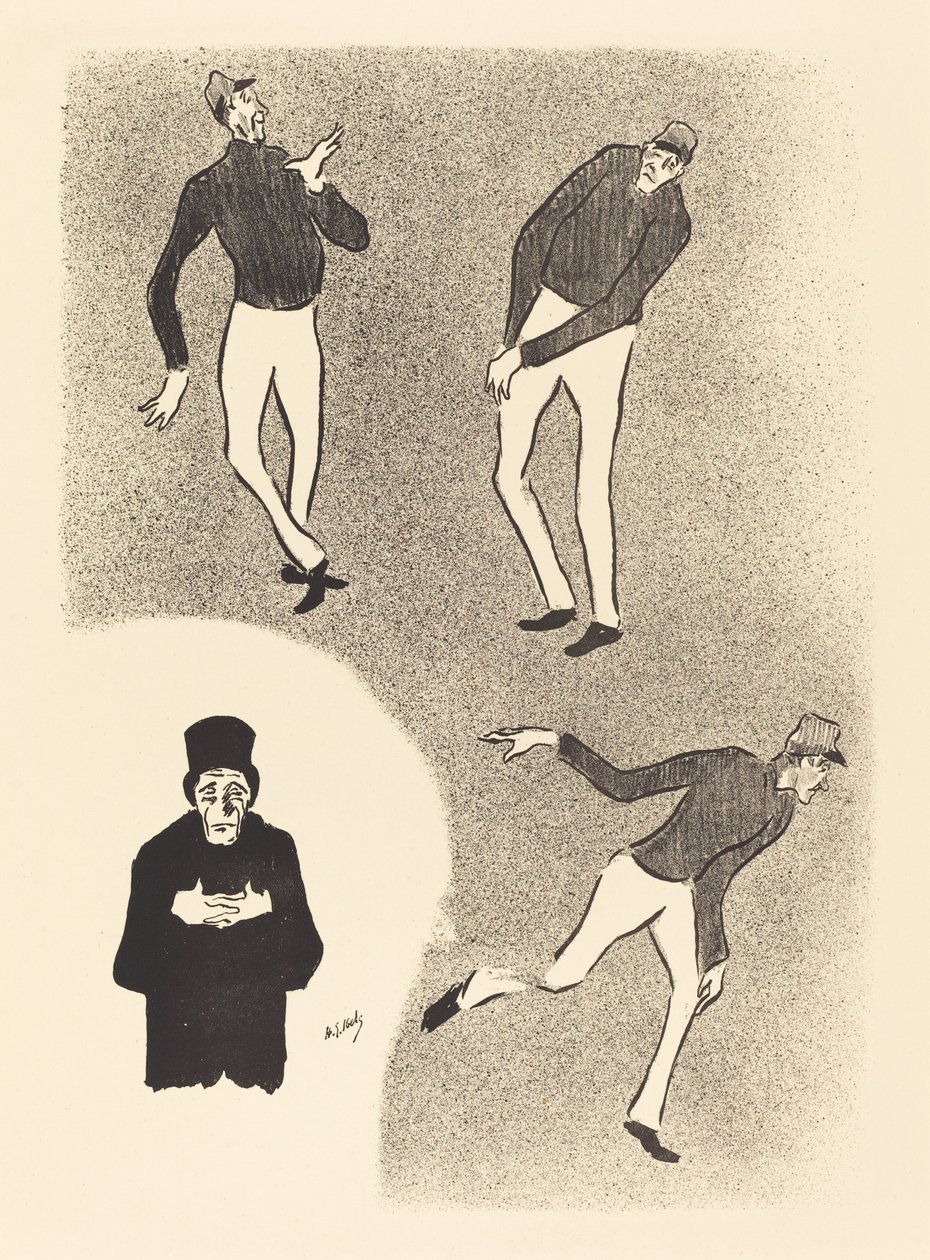 Clowns von Henri Gabriel Ibels