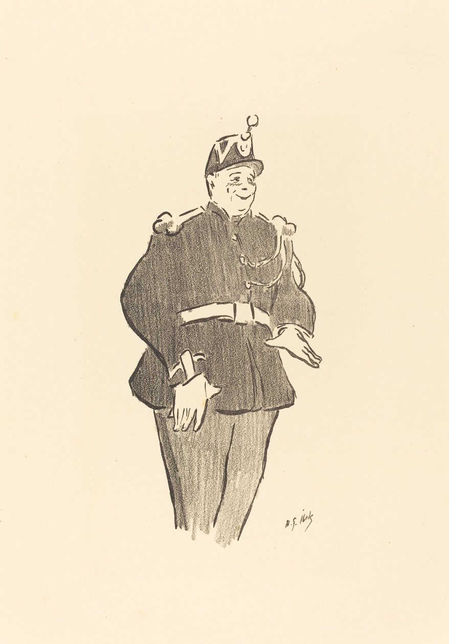 Gendarm von Henri Gabriel Ibels