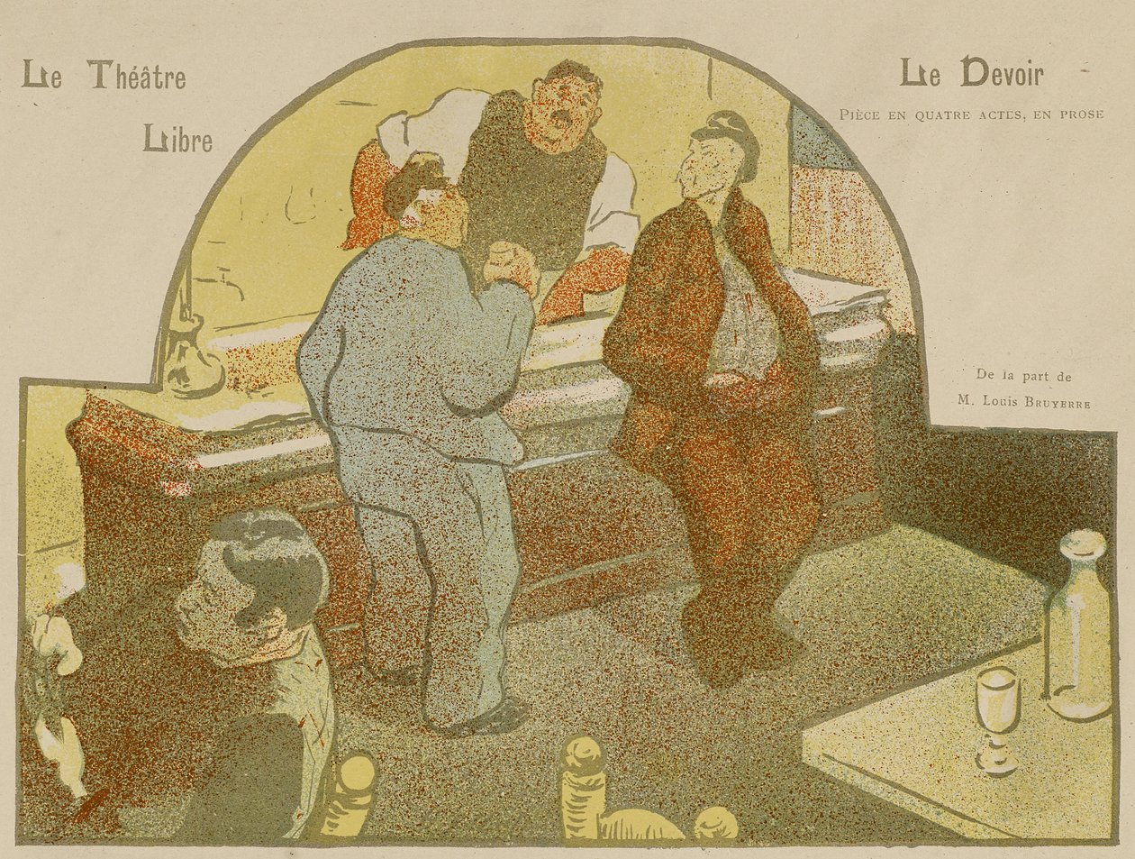 Le Théâtre Libre: Le Devoir von Henri Gabriel Ibels