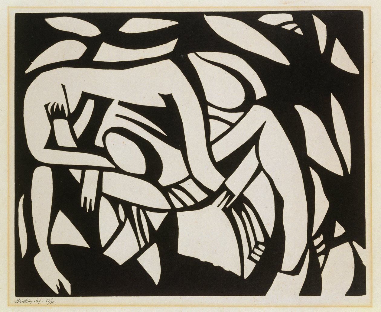 Ringer, ca. 1914 von Henri Gaudier Brzeska