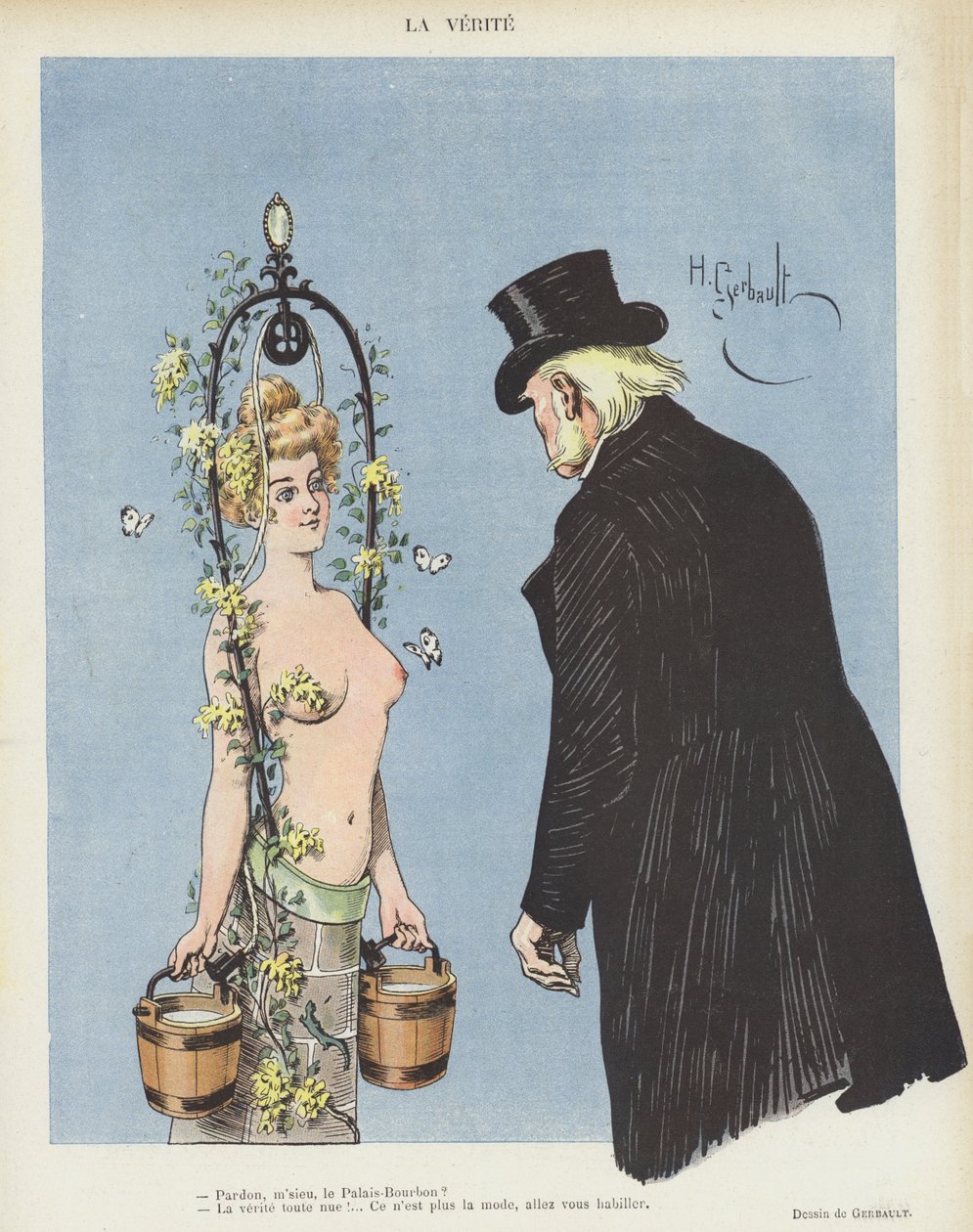 Illustration für Le Rire von Henri Gerbault