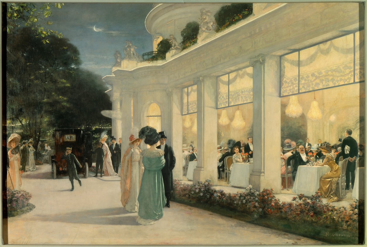 Abendessen im Pré Catelan von Henri Gervex