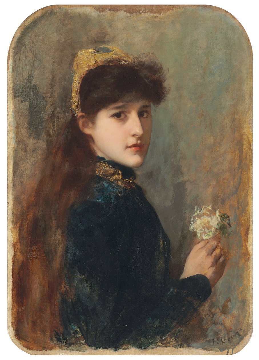 Porträt eines jungen Mädchens von Henri Gervex