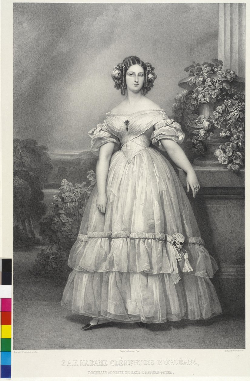 Prinzessin von Frankreich Clementine von Henri Grevedon