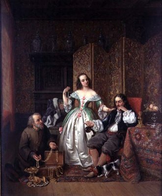 Der Hausierer von Henri Jean Baptiste Jolly