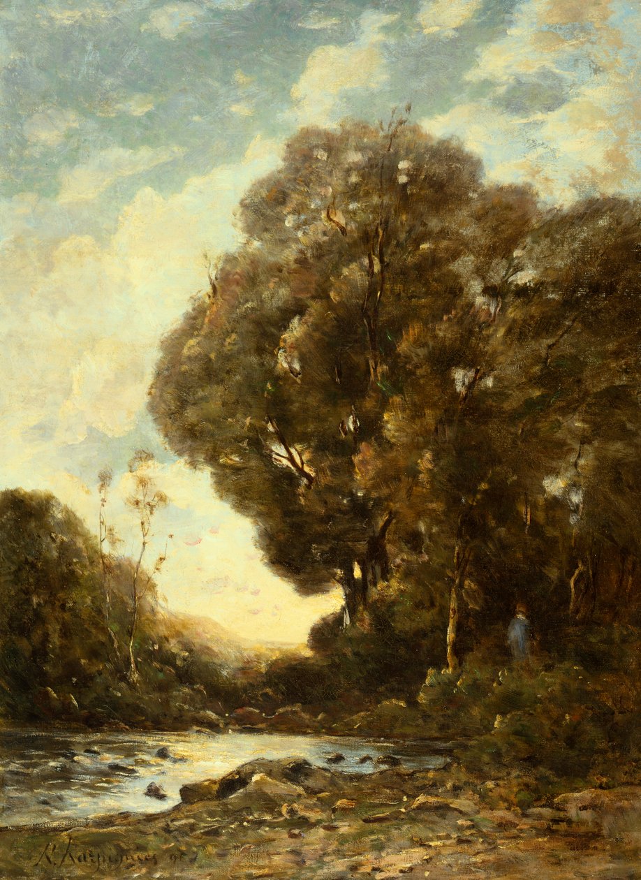 Der Fluss von Henri Joseph Harpignies