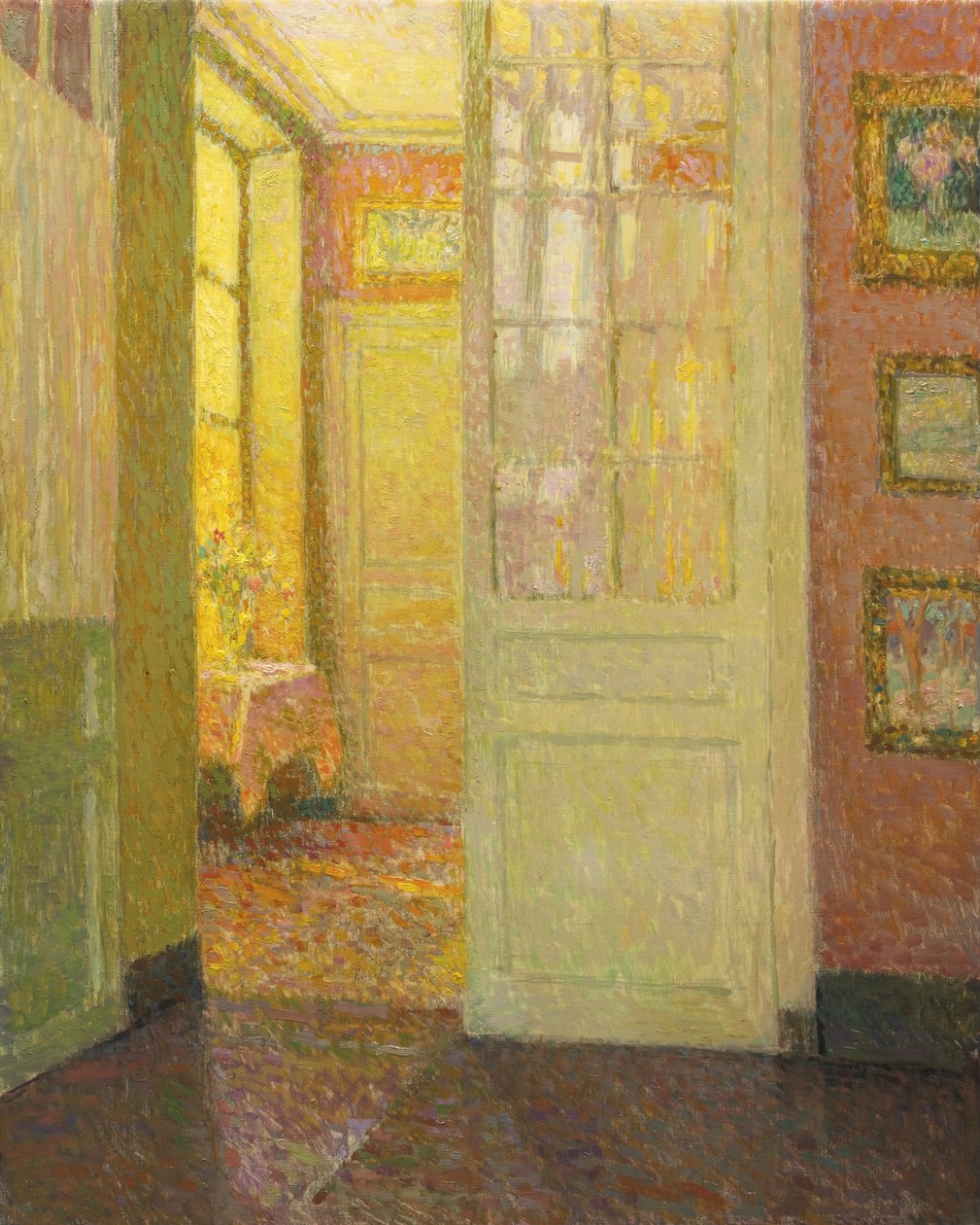 Innenraum. Fensterlicht, 1931 von Henri Le Sidaner