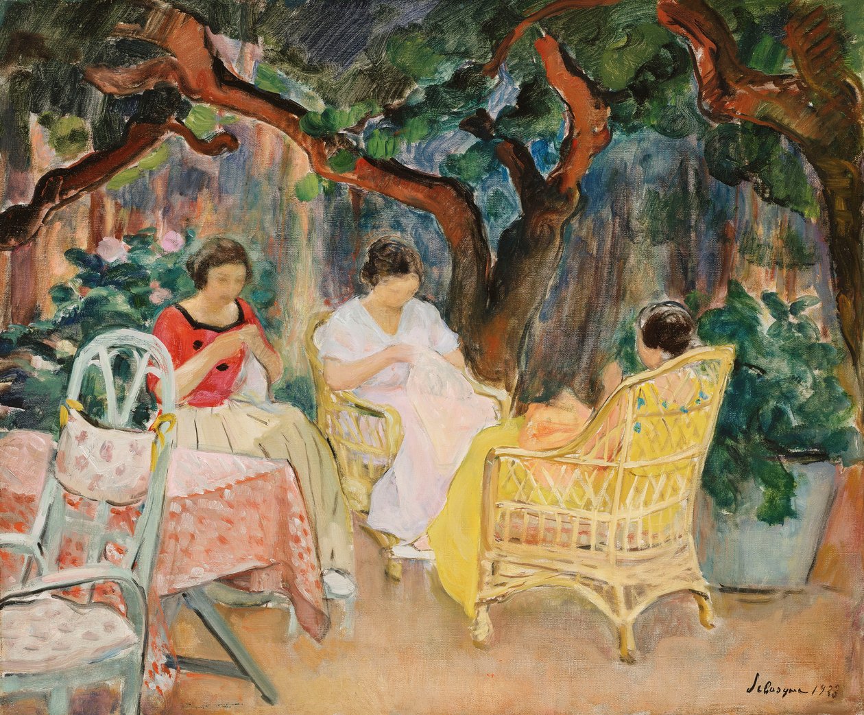 Nachmittag; Après-midi, 1923 von Henri Lebasque