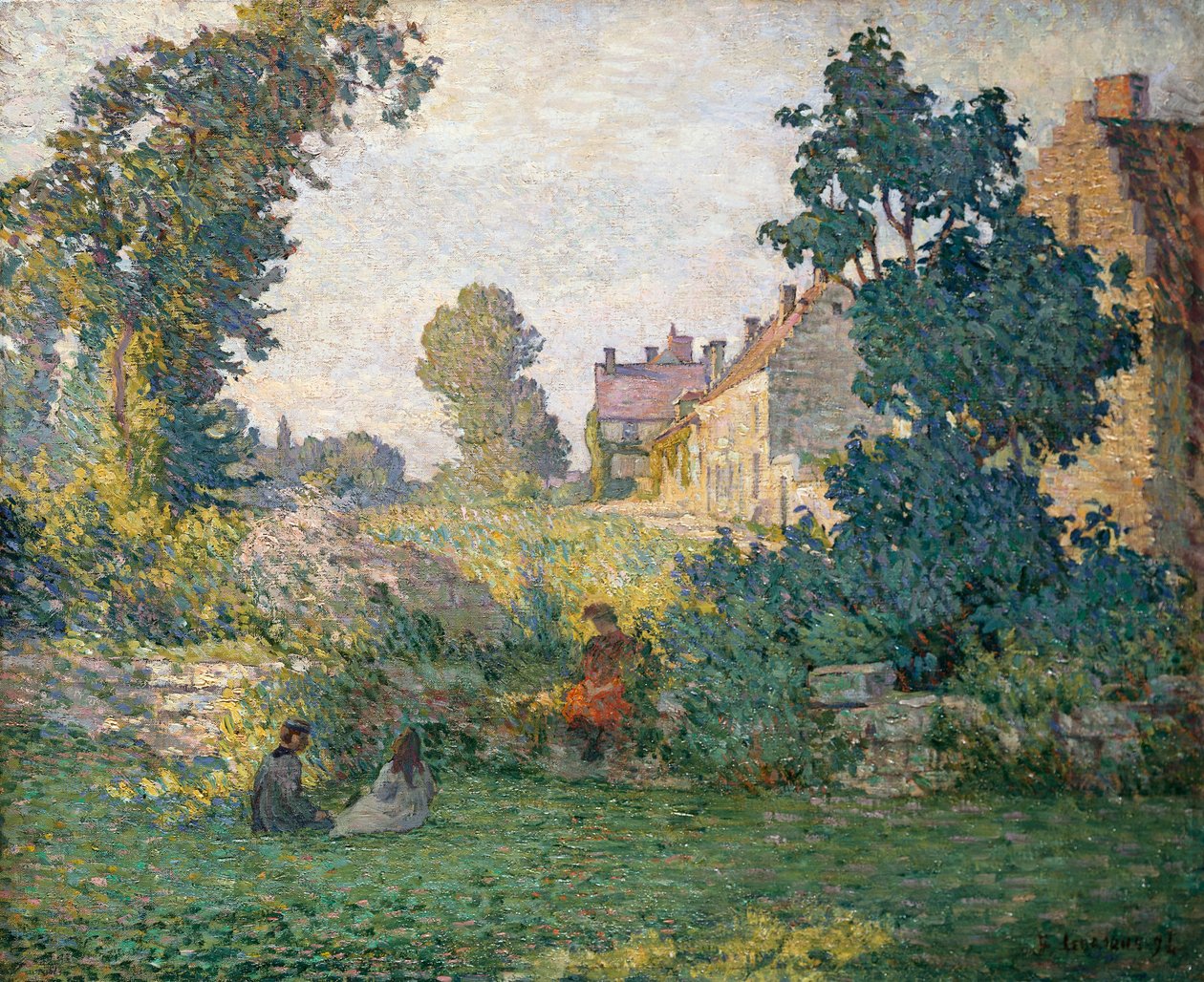 Ländliche Szene, 1894 von Henri Lebasque