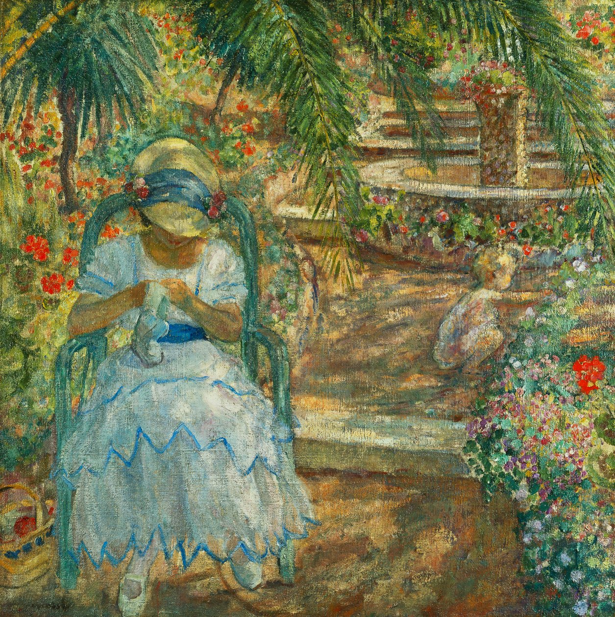 Unter den Palmen von Henri Lebasque