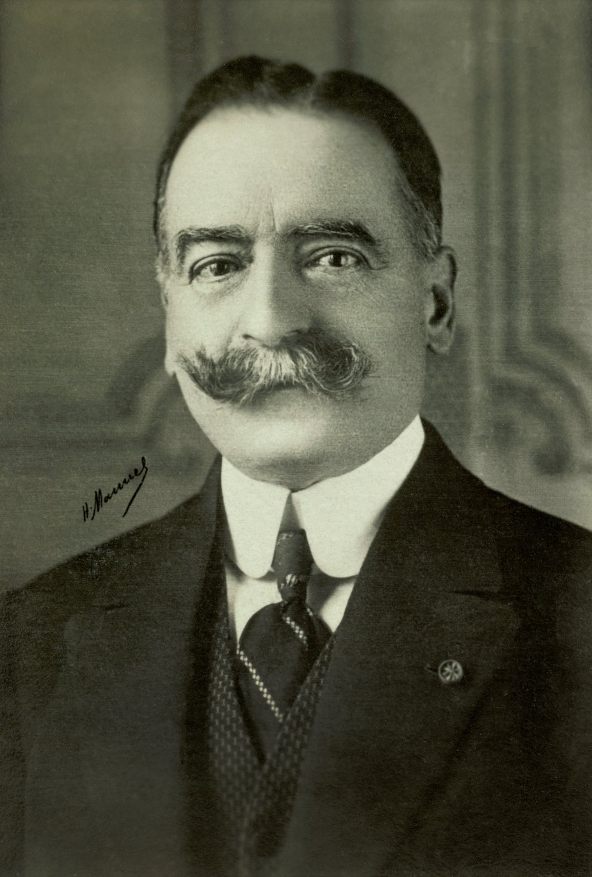 Porträt von Charles de Broqueville von Henri Manuel