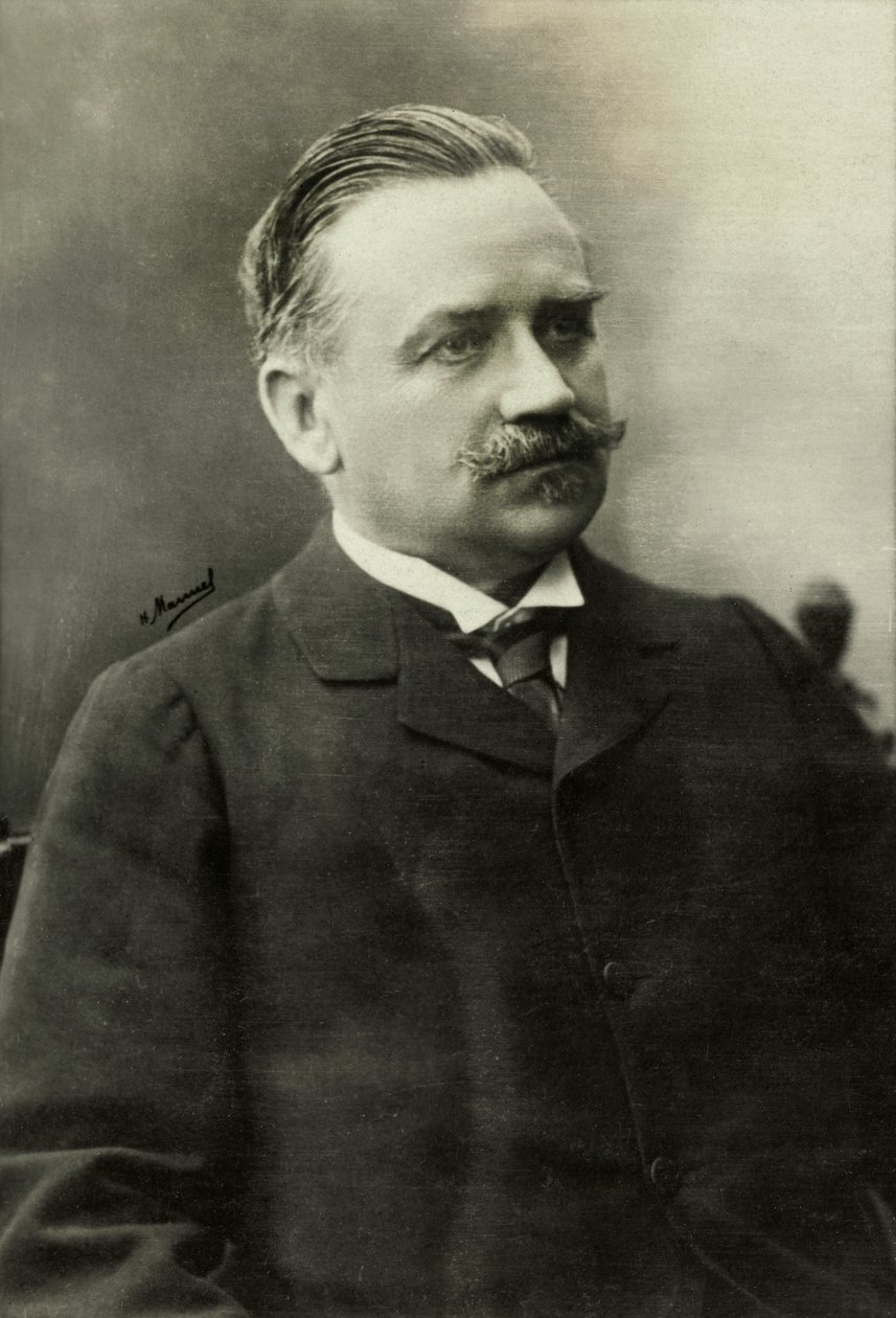 Porträt von Edmond Perrier von Henri Manuel